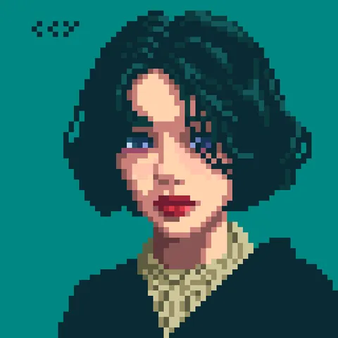 64x64 portrait practice 4 (time-lapse in comment)