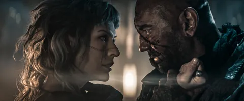 First Image of Milla Jovovich &amp; Dave Bautista in Paul W.S. Anderson’s ‘In the Lost Lands’ - Based on George R. R. Martin’s short story, Sorceress Gray Alys is sent to the Lost Lands in search of a magical power, where she and her guide, the drifter Boyce, must outwit and outfight man and demon…