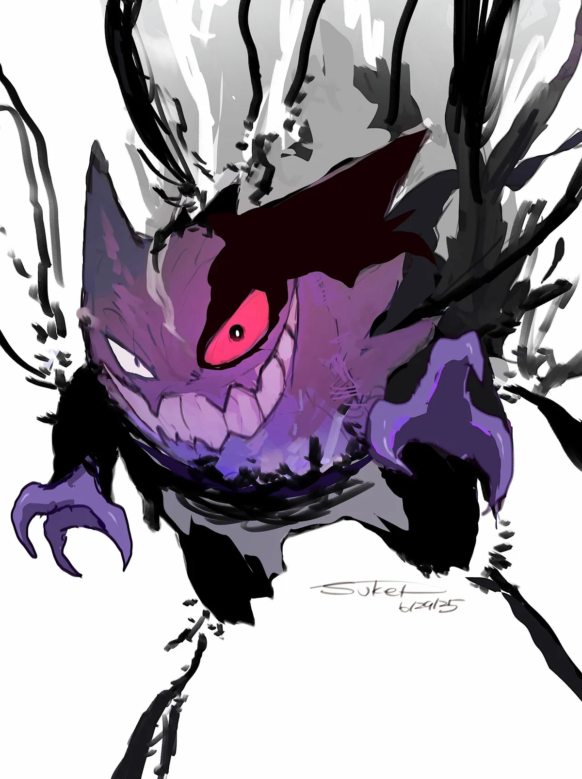 [OC] How I imagine Gastly line evolving!