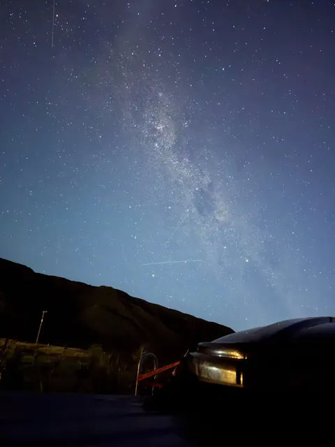 A few iPhone shots of the night sky in New Zealand