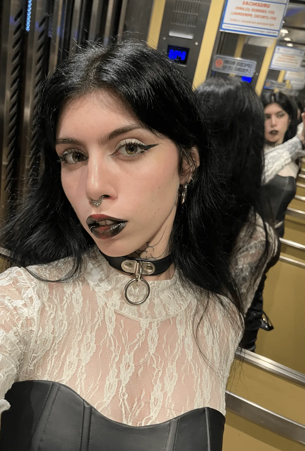 I want to leave my lipstick mark on your neck before you leave. Where should I bite?