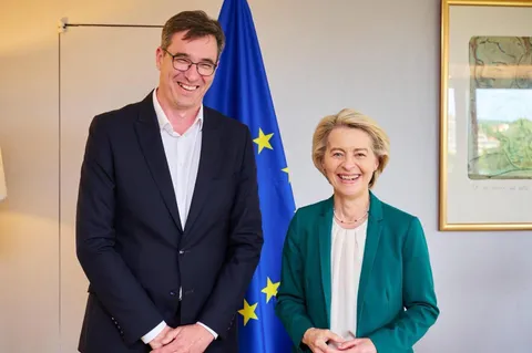 Gergely Karácsony, the Mayor of Budapest met with Ursula von der Leyen after Karácsony managed to ensure that the 2025 Budapest Pride happens, despite Orbán's ban