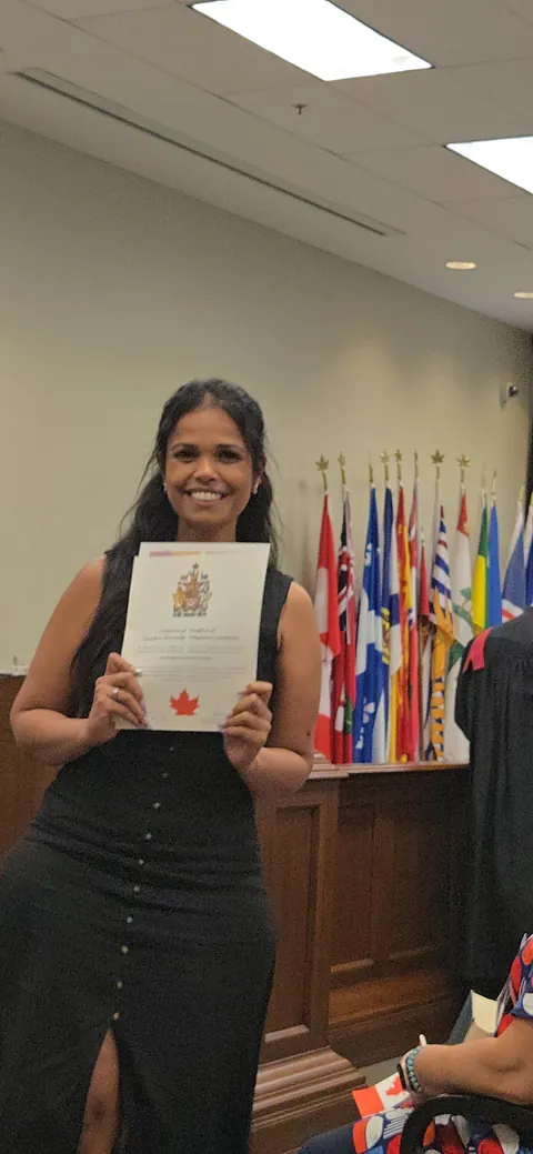 [OC] Today, my wife becomes a Canadian citizen!