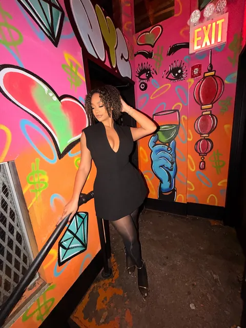 Last nights outfit ✨🖤 broke a fashion rule🫢