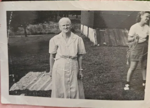 Just found this picture of my great grandma
