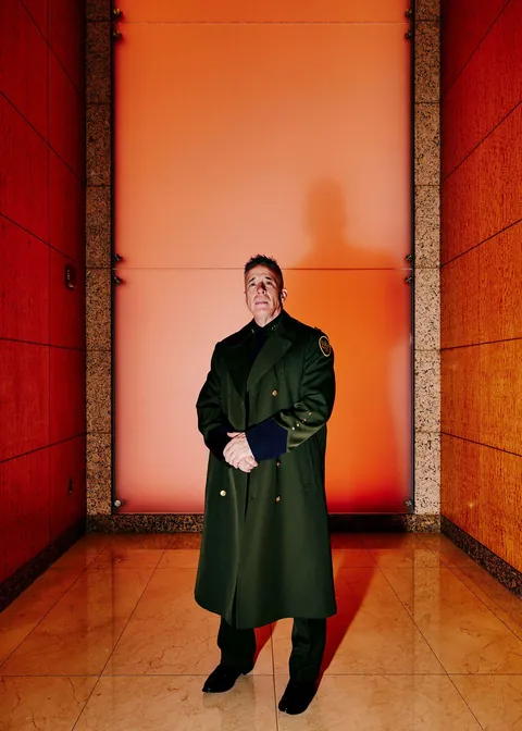 Gestapo Greg cosplaying as a Nazi