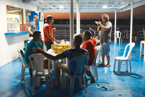 A weeklong ferry on the Amazon River in Brazil