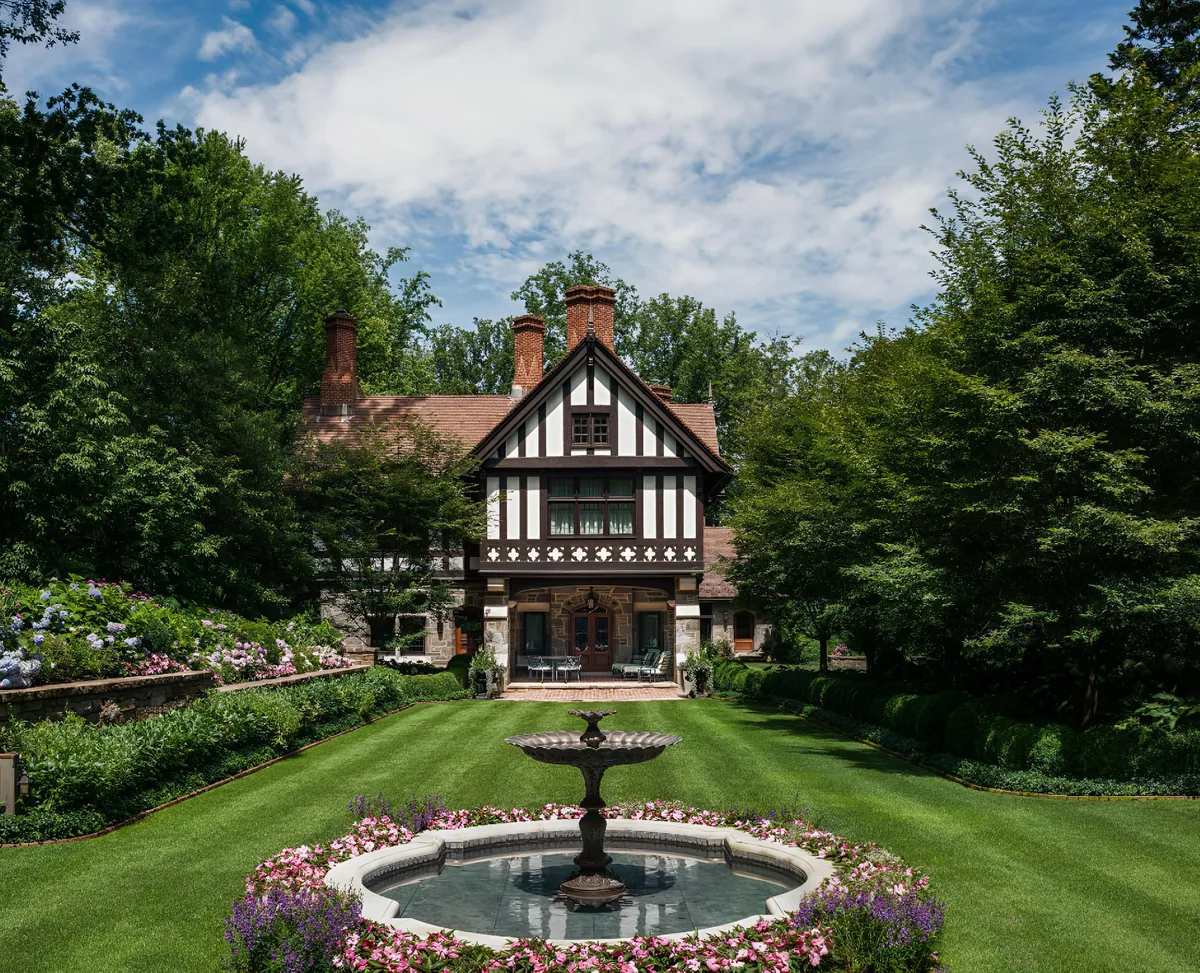 Classy house (Philadelphia Main Line, Pennsylvania, US).