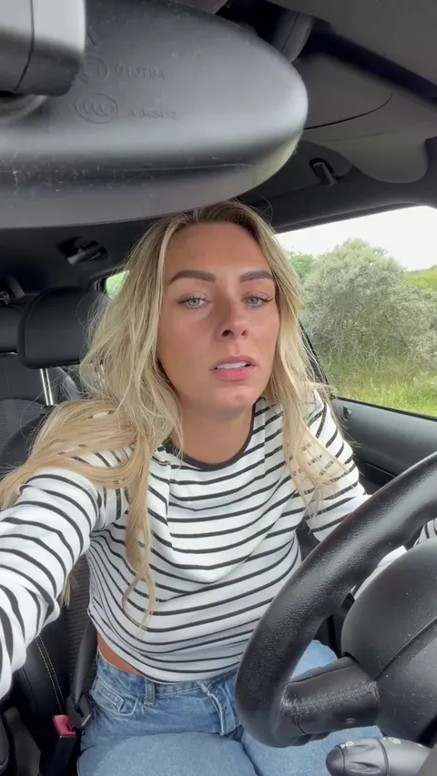 Blonde MILF on vacation
