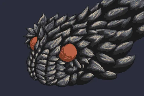 The boss for the Abyss level in my game. In two phases! Any ideas for a name?