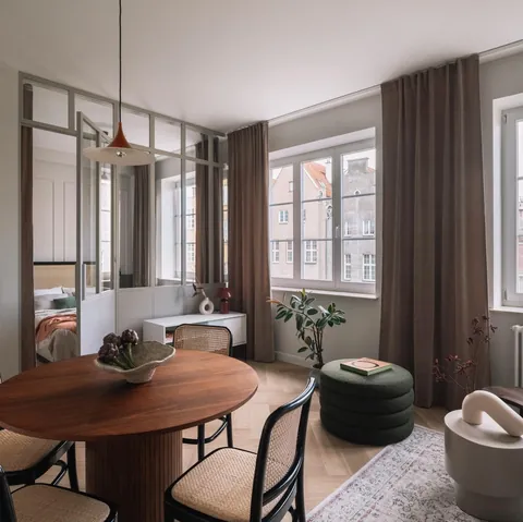 Interior of an apartment in Gdańsk, Poland. [1439x1436]