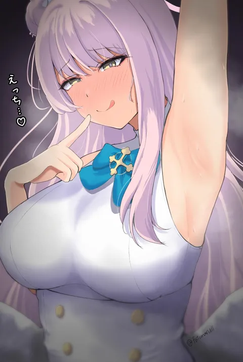 Misono Mika's armpussy begging to be glazed