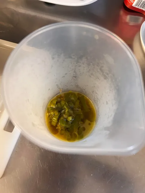 [homemade] Cauliflower steak with leek sauce