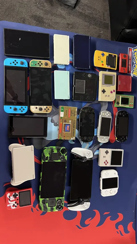 My handheld gaming collection so far.