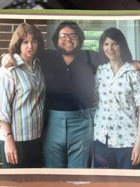 1978 - 9 months before I was born my dad bowled a 300 and celebrated with the lane ladies at Westgate Bowl in south Austin.