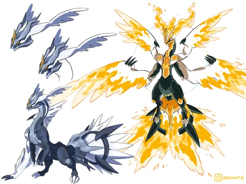 [OC] My take on Unova’s Legend of the Original Dragon