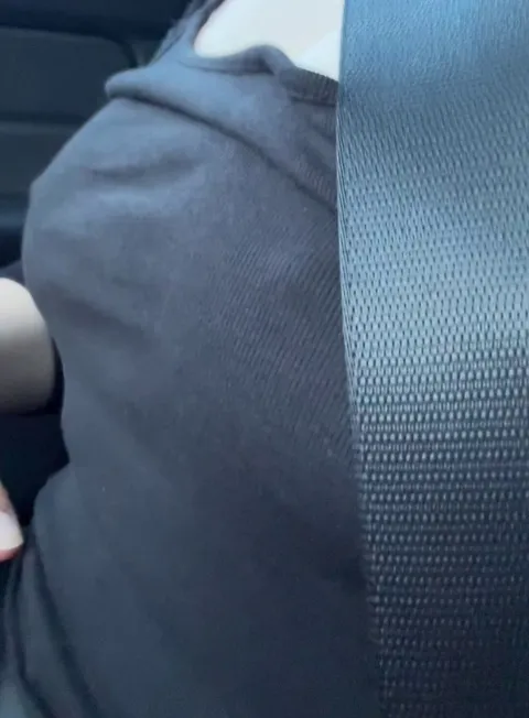 I want my tits to be played with in the car