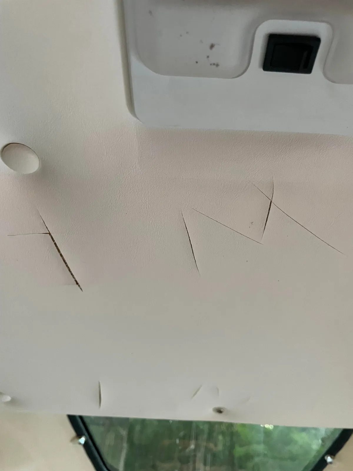 My aunt’s boyfriend took shrooms and vandalized my RV. 