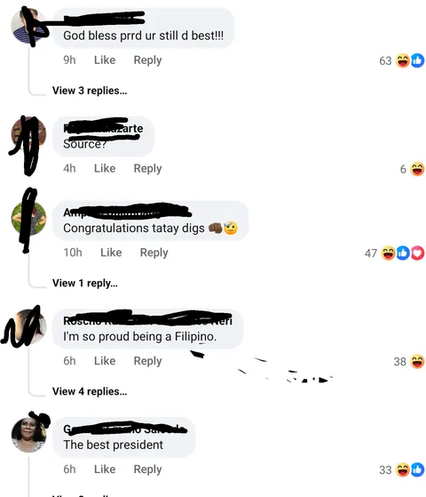 Congratulations pa nga daw. Grabe sobrang daling lokohin ng mga pinoy