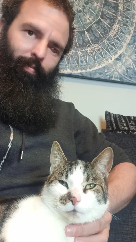 Can cats tell when you're ill? This little man hasn't left my side for days and even slept on me two nights running. He's normally affectionate but not to this degree. Has anyone else experienced this?