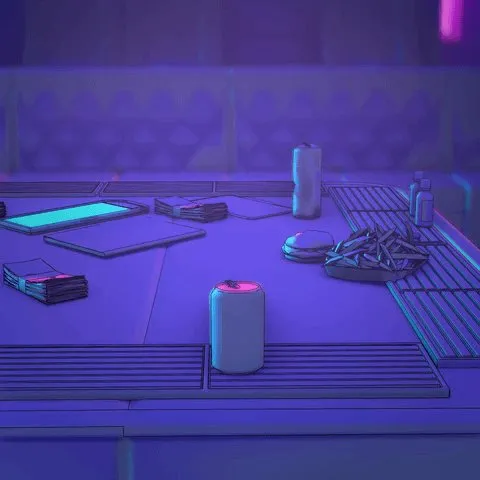 Rebecca working undercover