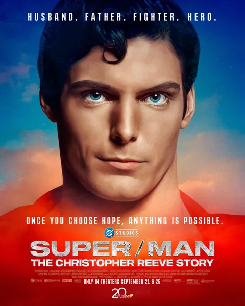 Official Poster for 'Super/Man: The Christopher Reeve Story'