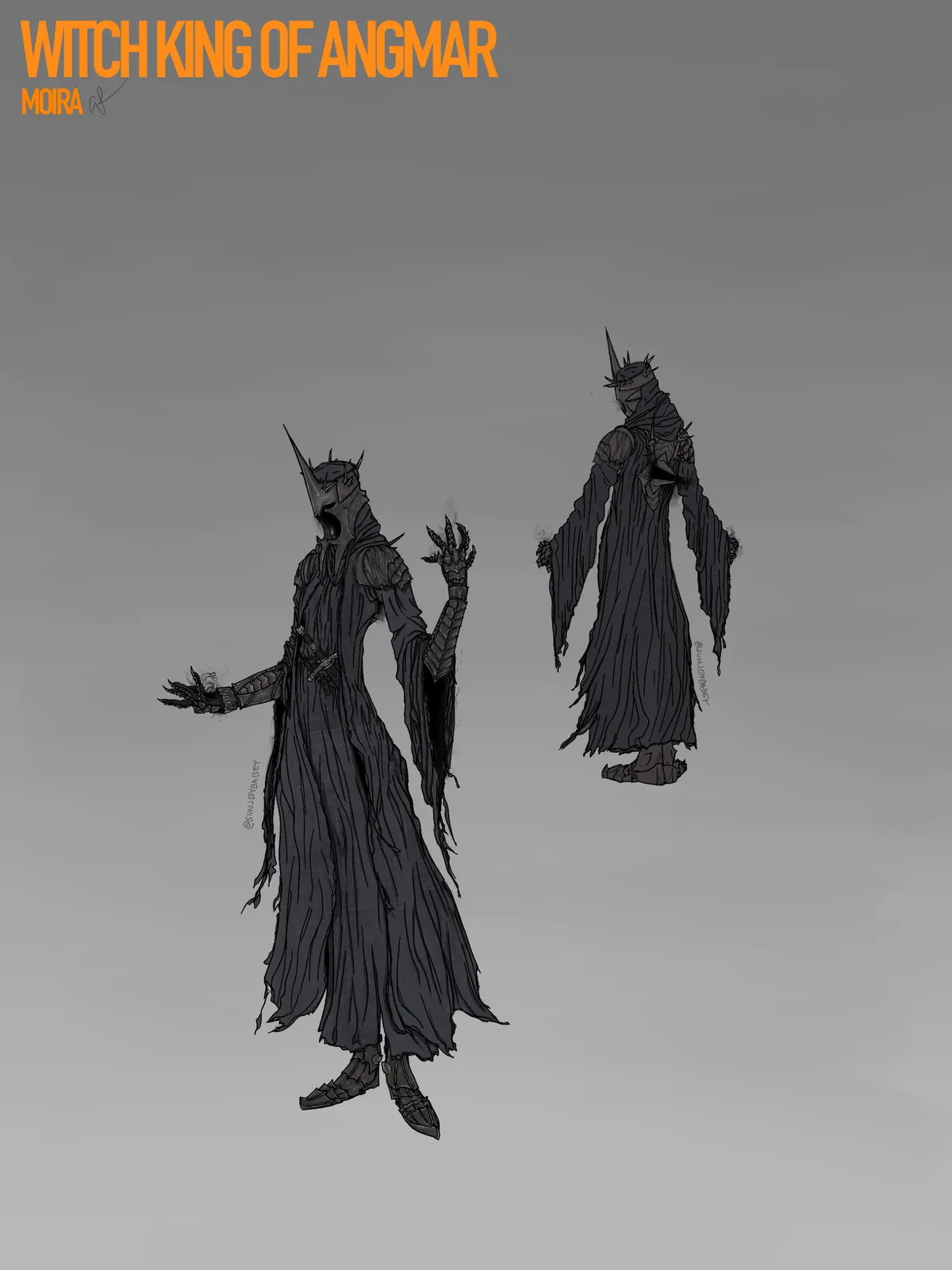 Finished my Lord of the Rings collab concept skins :)