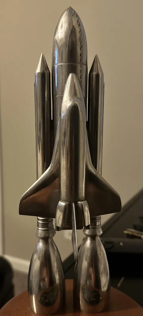 NASA Space Shuttle Wind Tunnel Model