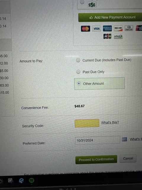 $48 convenience fee just to pay my rent… 