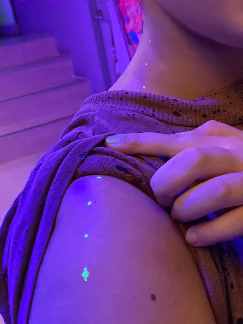 My tattoo can only be seen in UV light! Made it in Seoul, South Korea