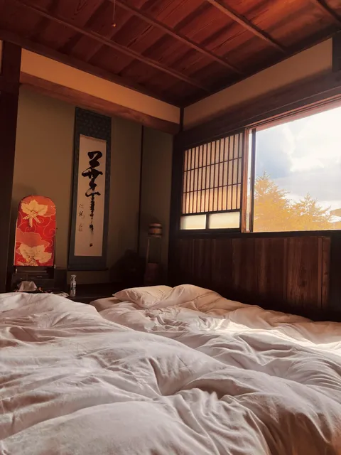 This beautiful b&amp;b we stayed at in Fujiyoshida, Japan