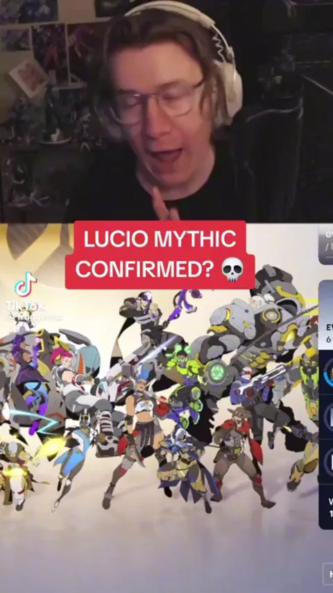 Frogger thinks Lucio is getting the next Mythic skin?