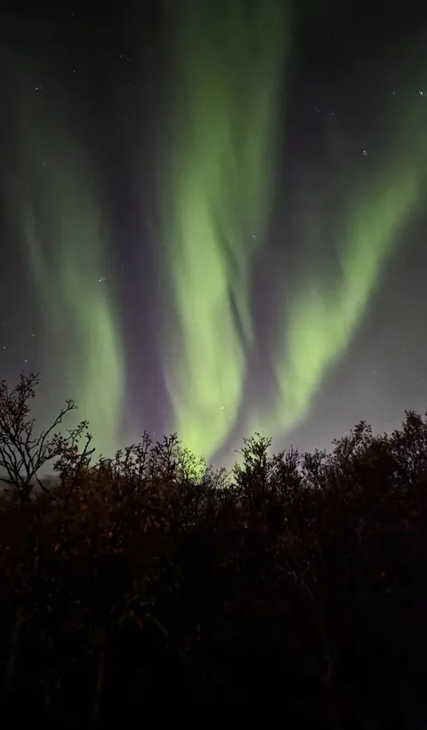 🔥 The northern lights season has started in northern Norway