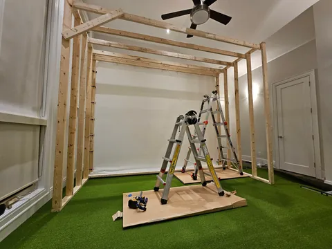 Converted a bedroom into my slice of heaven.