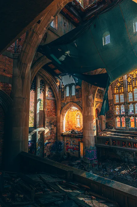 Abandoned Church. [OC]