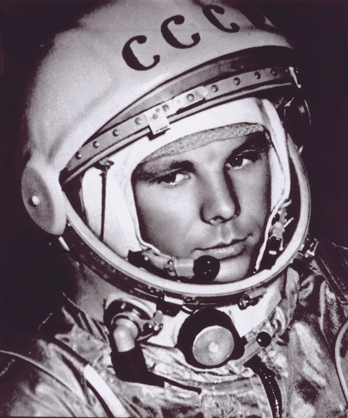 Yuri Gagarin, first man in space.