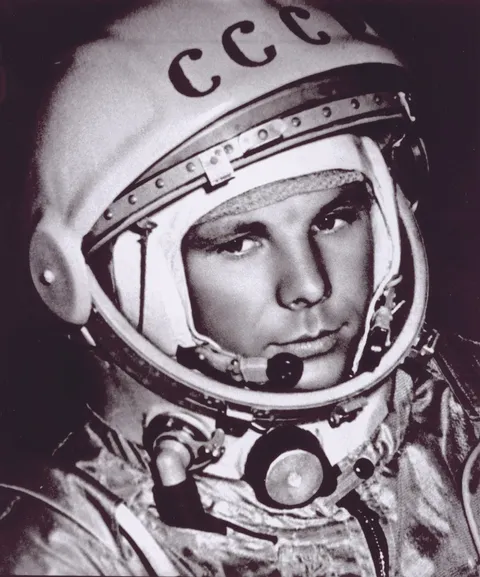 Yuri Gagarin, first man in space.