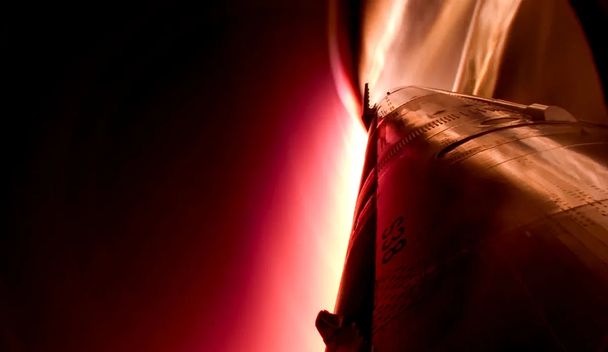 Official photos taken from Starship flight 11