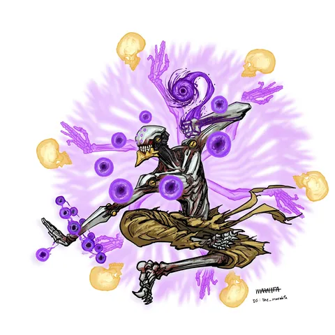 The Chainsaw Man x Overwatch designs by @the_marahfa