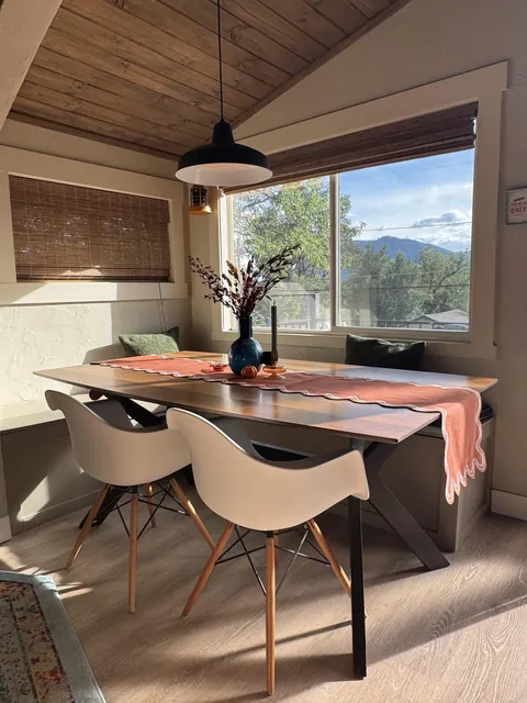 The dining nook of my 100 year old bungalow