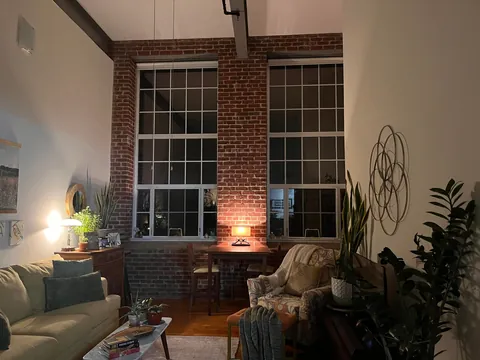 My spot along a river in an old mill.