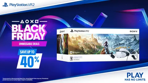 PSVR2 up to 40% off this Black Friday.