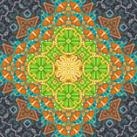 I think I love the glazed terracotta