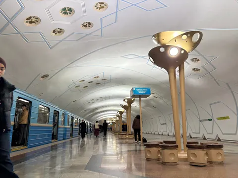 Tashkent metro: one of world’s most beautiful subway system
