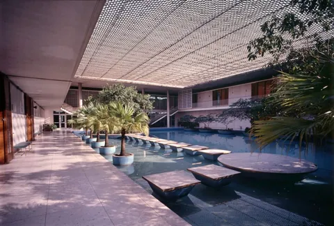 United States Embassy in New Delhi, India (1956-1959) by Edward Durell Stone