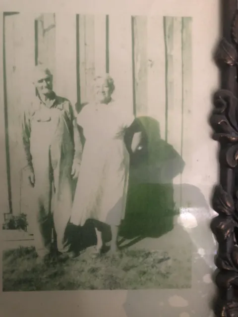 For those that saw my post of my grandparents on their wedding day, here is a pic from 30 years later. Grandma late 50’s, Grandpa in his 80’s.