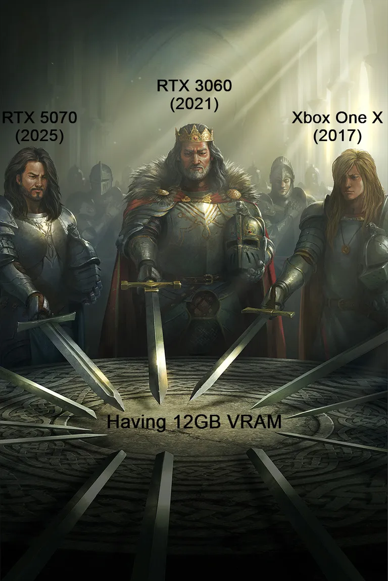 Thanks, NVIDIA! 12GB VRAM is very cool!