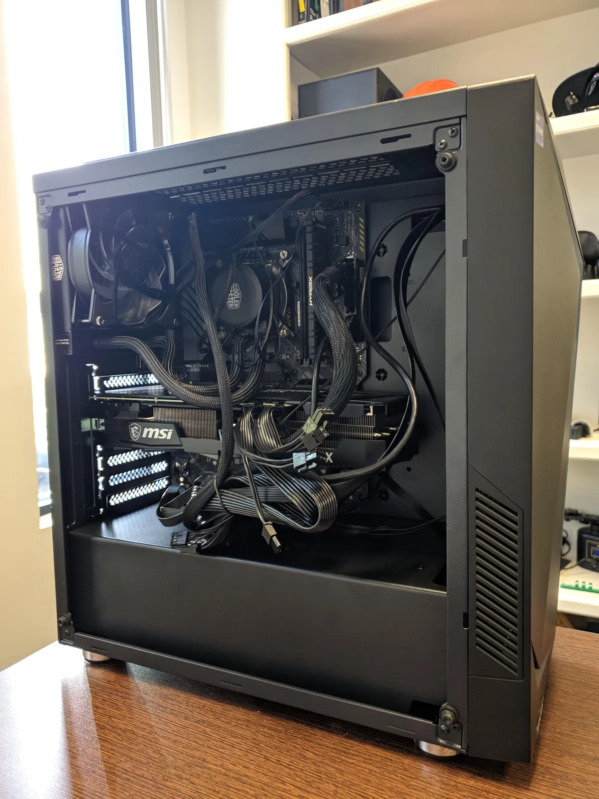 Work let me spec my own PC. $3600 later the local computer company drops this off. 1 stick of ram. 0 case fans. We won't talk about the cables. I don't even know how to start this email.