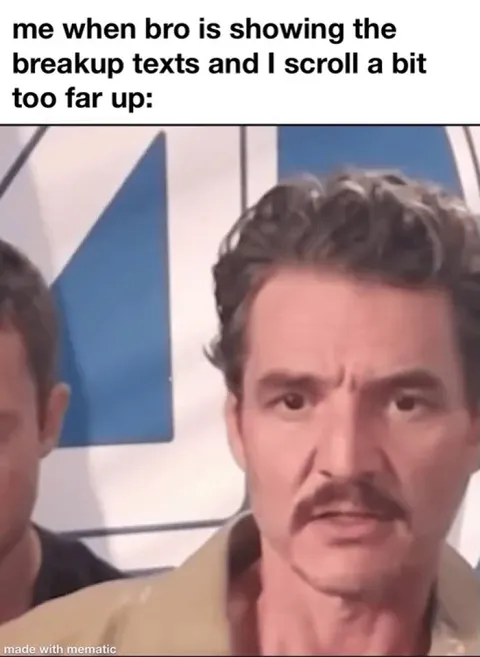 didn’t mean to cross that line..