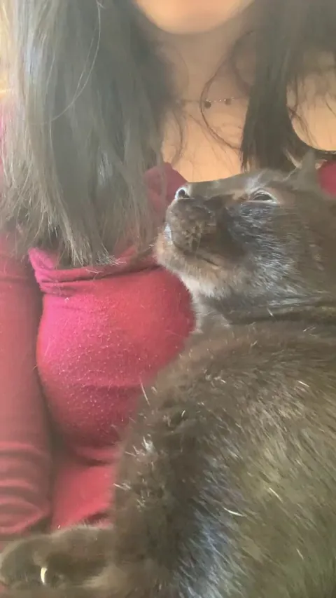 I love her little hugs so much